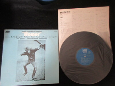 OST Homer Japan Promo Vinyl LP Led Zeppelin Buffalo Springfield Cream Byrds