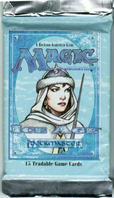 Magic: The Gathering Ice Age Sealed Collectible Card Game Packs