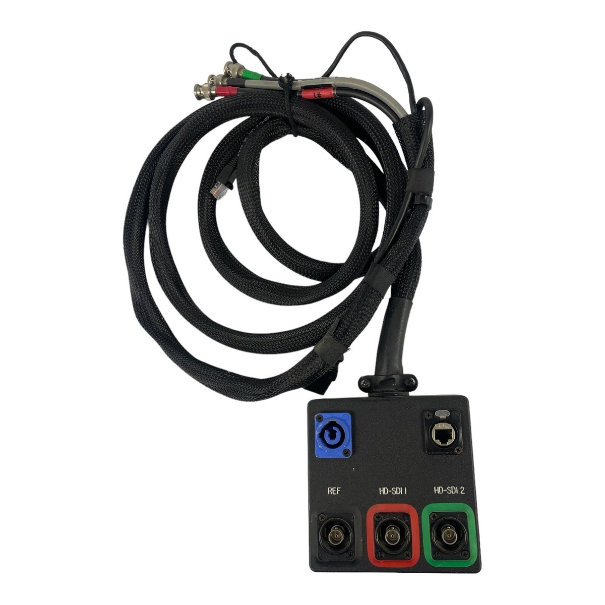 Breakout box Audio Snake 5 inputs Neutrik powerCON 20A EtherCon