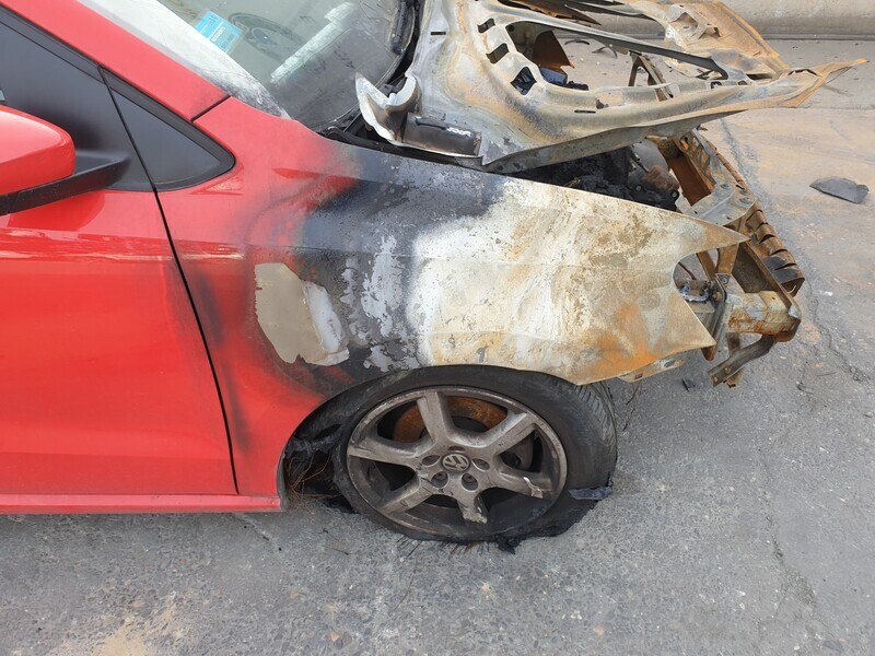 5K6955711B motore lavavetri posteriore per VOLKSWAGEN POLO 1.2 TSI 2009