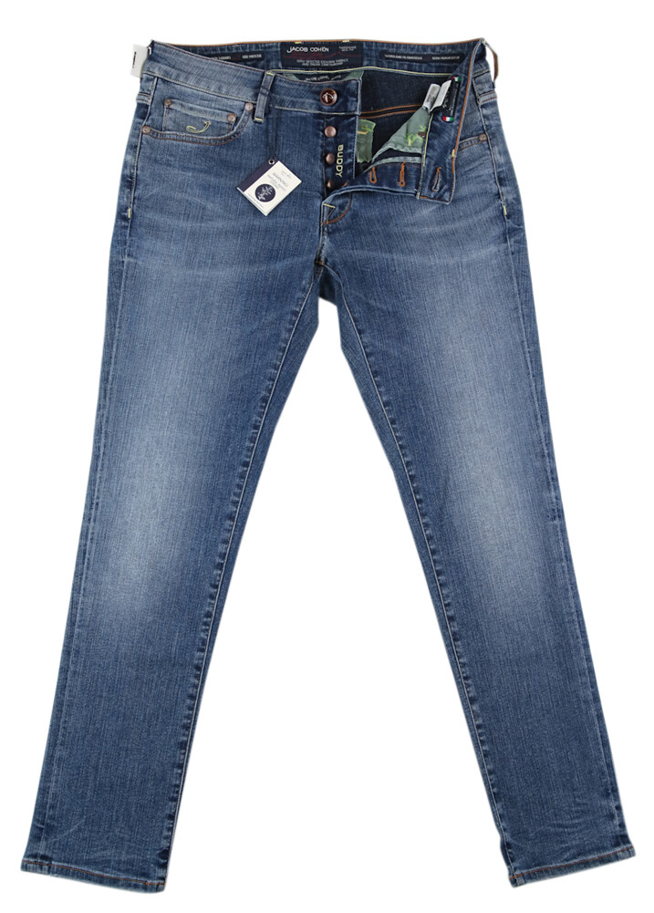 Jacob Cohën Jacob Cohën Denim Blue Jeans - Super Slim - 42/58 - (JC