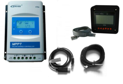 MPPT- Solarladeregler EPsolar XTRA 2210-3210-4210N2 XDS2 +Zubehör MT50+USBKabel