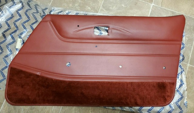 NOS Genuine 1978 1979 1980 1981 Datsun 280zx Door Panel Red RH Side for