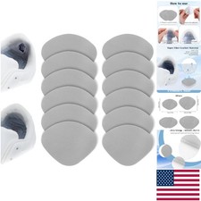 6 Pairs Self-Adhesive Velvet Shoe Heel Repair Patches - Two Sizes Available