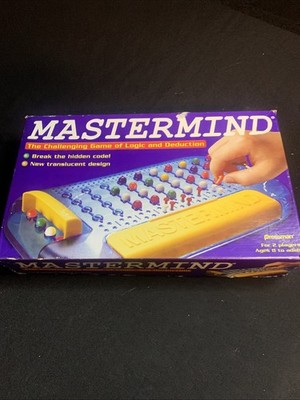 Vintage 1996 Mastermind Board Game Strategy CodeBreaking Complete No Instruction