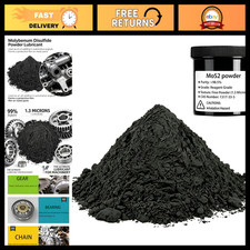High-Purity Molybdenum Disulfide MoS2 Powder 300g - 8000 Mesh, Lubricant  Coati