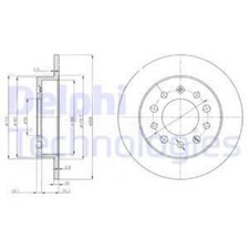 Disque de frein Hyundai COUPE