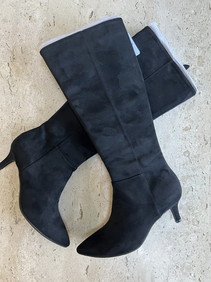 Аэрозоли EPIC искусственной замши колена ботинки женский размер 7,5 розничной 130 - Изображение 3 из 4