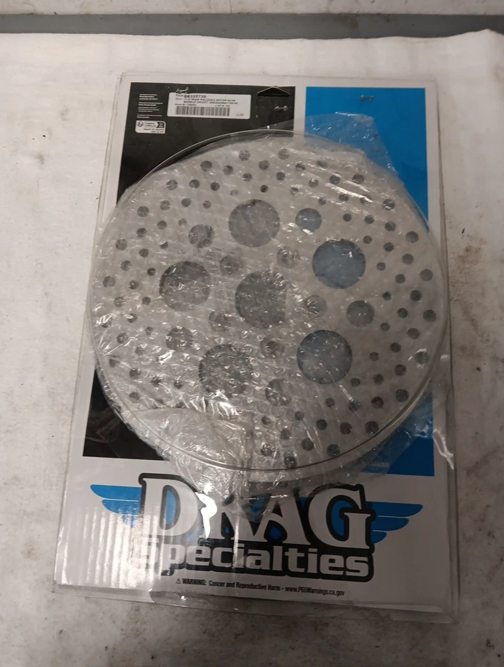 Drag Specialties 11,5 задний полированный ротор 92-99 Softail #Ds325739 - Изображение 4 из 4