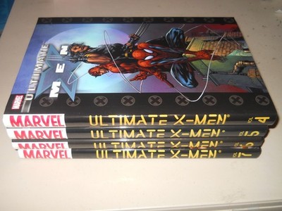 LOT MARVEL Ultimate X-Men Vol 4 5 6 7 Robert Kirkman HARDCOVERS Wolverine ZZ308