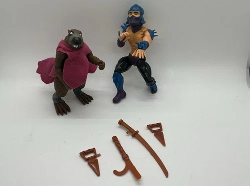Vintage Teenage Mutant Ninja Turtles Shredder & Splinter