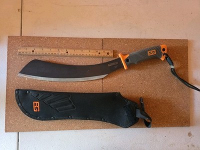Gerber Bear Grylls Compact 19.5'' Parang Machete Knife w/ Sheath