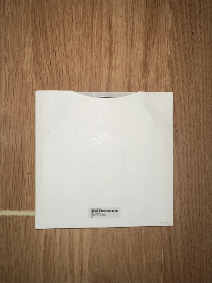 Apple iMac OS x 10.5.4 Todo lo demás Instalación Disco Instalación Discos y Manual Foto 2 de 3