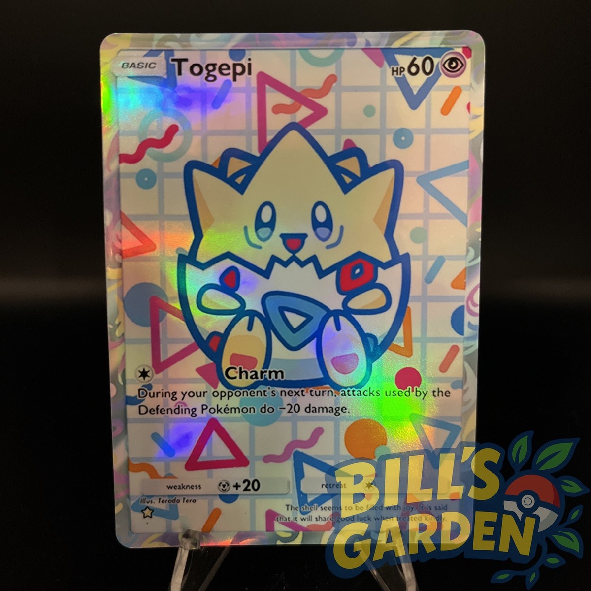 Togepi - Holo Fan Card Pokémon TCG Pocket Art | Wisdom of Sea and