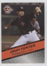 2018 Choice Delmarva Shorebirds Gray Fenter #11 0kz8