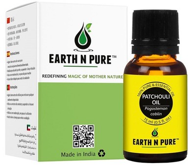 Earth N Pure Patchouli Ätherisches Öl 15Ml