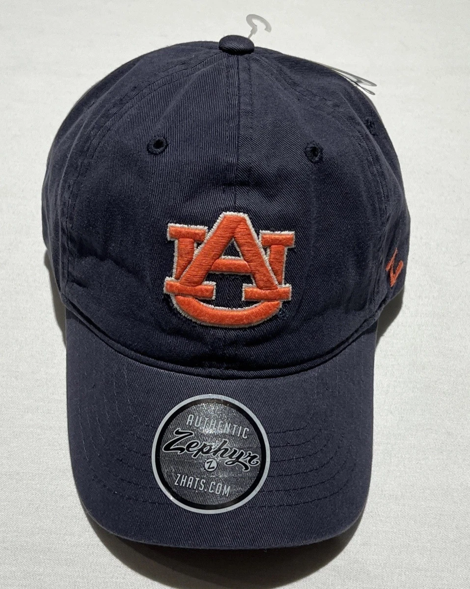 Casquette Zephyr NCAA Auburn Tigers - Snapback Visière Plate - Bleu - Taille Unique - NEUF