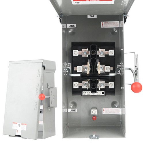 Manual Transfer Switch 100 Amp NEMA 4X, Generator Transfer Switch for Home Ge... - Picture 1 of 7
