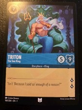 Triton - The Sea King 160/204 Uncommon The First Chapter Disney Lorcana TCG