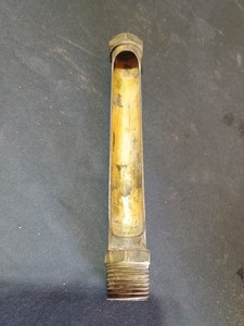 Brass Oil LIne Gauge Hit & Miss Fairbanks Steam  FIG. 530 Size #1