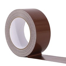 Duct Tape Dark Brown 2 Inches X 30 Yards Residue Waterproof Tear by Hand