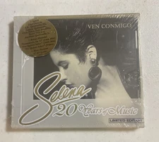 Selena RARE Cd Ven Conmigo 20 Years Of Music Limited Edition SEALED Latin Tejano