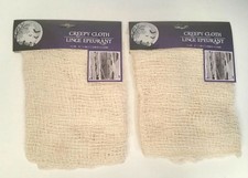 Greenbrier White 30" x 72" Creepy Cloth Decoration Pack of 2