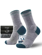 Womens Merino Wool Breathable Hiking Socks Lightweight Compression Seamless