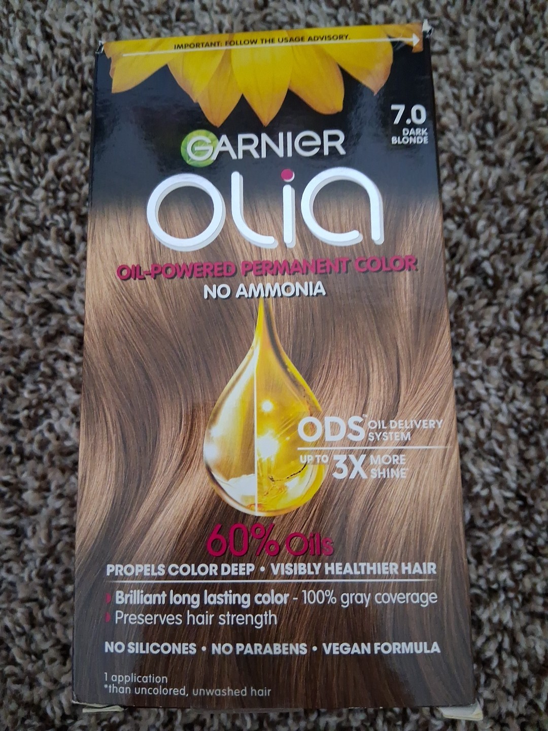 Ammonia Free #7.0 Dark Blonde (4077) D5