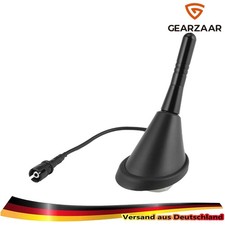 Auto KFZ Kurz Stab Dach Antenne + Raku 2 Sockel für Mercedes, Mazda 5,8cm AM FM