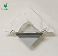 AZZURRA Applique in vetro di Murano dec.bianco di La Murrina