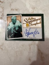 2005-06 Upper Deck UD Beehive Sergei Zubov auto Stars HOF