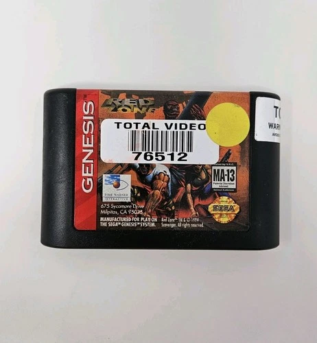 RED ZONE SEGA GENESIS CARTRIDGE ONLY TESTED & WORKS