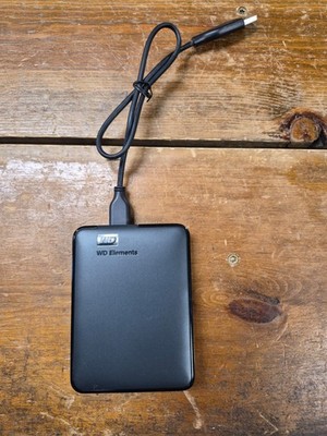 Western Digital WD 5TB Elements Portable Storage USB 3.0 External Hard Drive