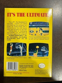 Ultimate Basketball Nintendo NES Complete CIB
