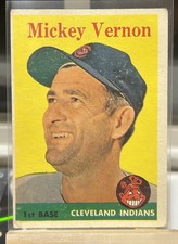 1958 Topps - Mickey Vernon #233