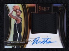 2023-24 Select Jumbo Rookie Signature Swatches 27/99 Dariq Whitehead Auto 19fe