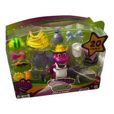 Fisher Price Barney s World Dress Up Barney 20 Pc Set Ages 2 NEW in Box