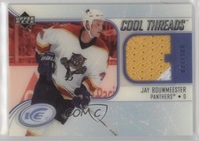 2005-06 Upper Deck Ice Cool Threads PETG 77/100 Jay Bouwmeester #CT-JB 0c3