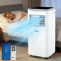 Portable Air Conditioner 9000 BTU, 5-in-1 Air Conditioning Unit  w/ Sleep Mode