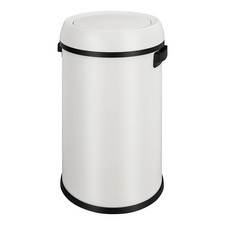 17 Gallon Heavy Duty Stainless Steel Open Top Trash Can for Home Office