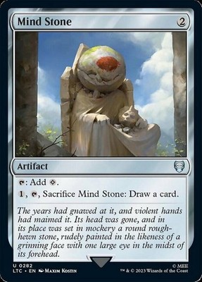 1x Near Mint, English Mind Stone - Commander: The Lord of the Rings: Tales of Mi