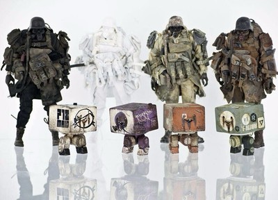 ThreeA 3A Ashley Wood 1/12 WWRp Grunt Bumper Set AP Action Portable *SEALED*