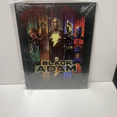 Black Adam DC Comics Tin Metal Sign ManCave Kids Room Garage Decor 12.5 X 16 Hot