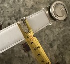 Nike Reversible Golf Belt Size Small Black/White Magnetic Ball Marker Buckle — photo 9