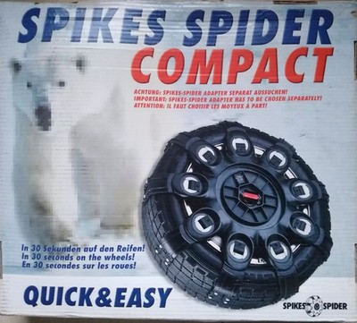1 Paar Spikes Spider COMPACT Größe 1 neu OVP ohne Adapter