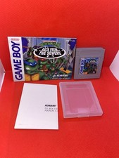 Teenage Mutant Ninja Turtles 2: Back From the Sewers (GameBoy, 1991) w/ Manual!