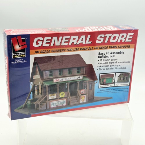Life Like Walthers 433 1351 escala HO Al's General Store kit muelle de carga sellado | Zustand: New