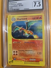 Charizard 6/165 Expedition Base Set Holo CGC 7.5 Clean Please Read on eBay