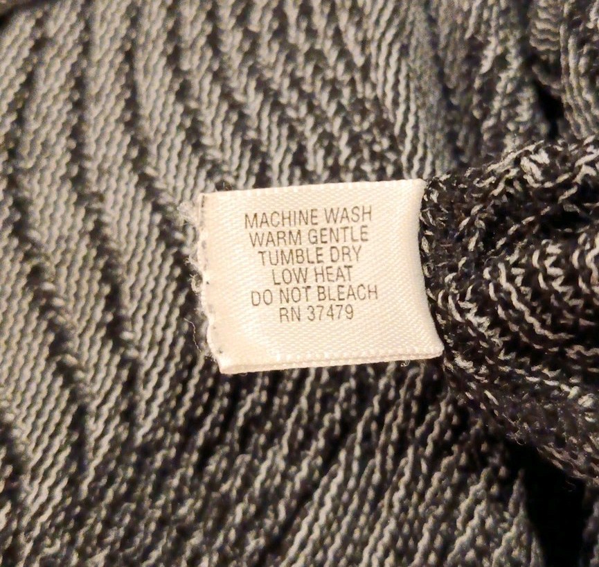 St Croix Shop Vintage Mens Large Black & Gray Sweater. Nice For The Price!